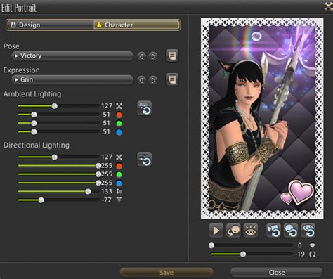 ffxiv portraits|ffxiv portrait frames.